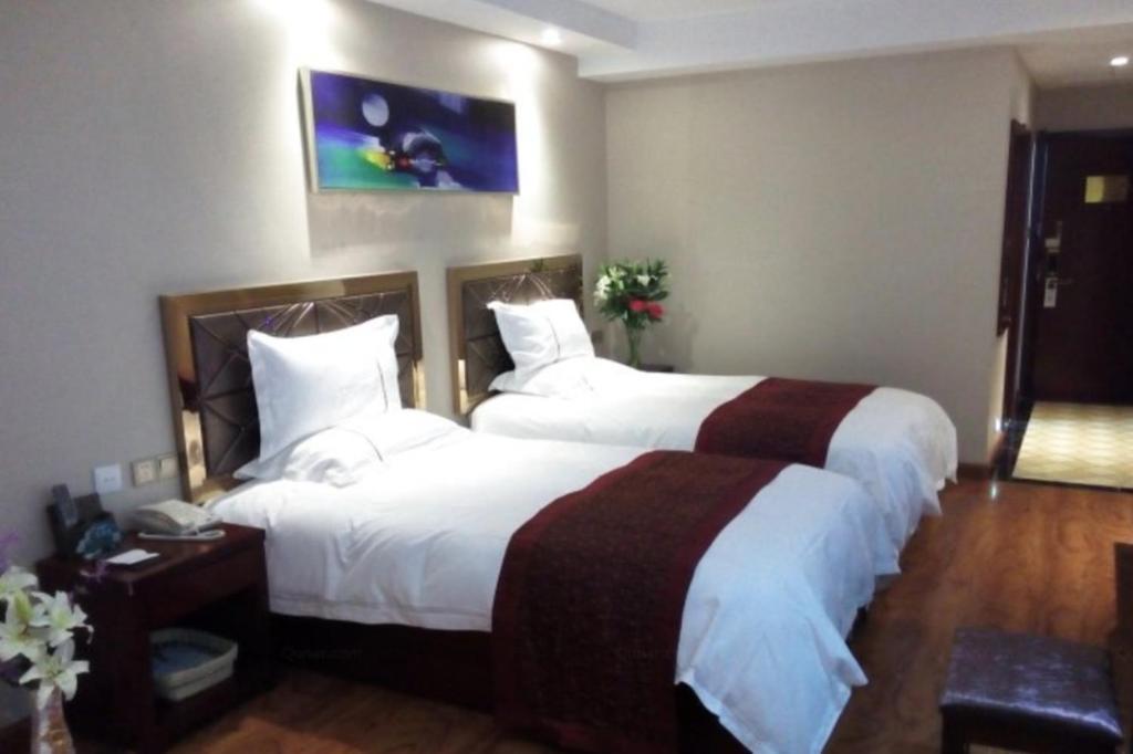 Greentree Inn Geermu Walking Street Business Hotel Golmud エクステリア 写真